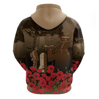 Australia - New Zealand ANZAC Lone Pine Hoodie The Last Post