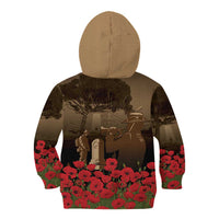 Australia - New Zealand ANZAC Lone Pine Kid Hoodie The Last Post