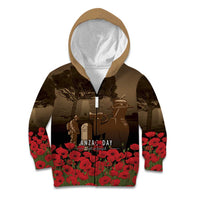 Australia - New Zealand ANZAC Lone Pine Kid Hoodie The Last Post