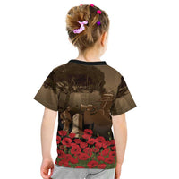 Australia - New Zealand ANZAC Lone Pine Kid T Shirt The Last Post