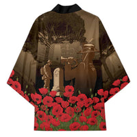 Australia - New Zealand ANZAC Lone Pine Kimono The Last Post
