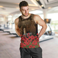 Australia - New Zealand ANZAC Lone Pine Men Tank Top The Last Post