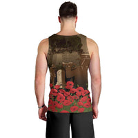 Australia - New Zealand ANZAC Lone Pine Men Tank Top The Last Post