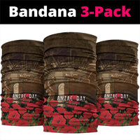 Australia - New Zealand ANZAC Lone Pine Neck Gaiter The Last Post