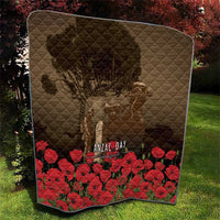 Australia - New Zealand ANZAC Lone Pine Quilt The Last Post