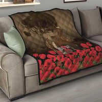 Australia - New Zealand ANZAC Lone Pine Quilt The Last Post