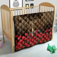 Australia - New Zealand ANZAC Lone Pine Quilt The Last Post