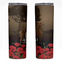 Australia - New Zealand ANZAC Lone Pine Skinny Tumbler The Last Post