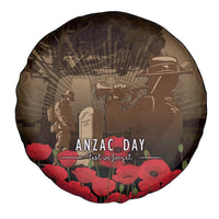 Australia - New Zealand ANZAC Lone Pine Spare Tire Cover The Last Post