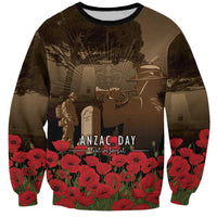 Australia - New Zealand ANZAC Lone Pine Sweatshirt The Last Post