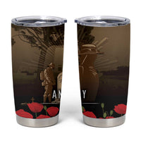 Australia - New Zealand ANZAC Lone Pine Tumbler Cup The Last Post