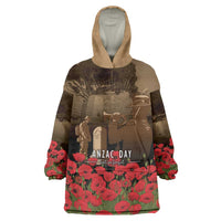 Australia - New Zealand ANZAC Lone Pine Wearable Blanket Hoodie The Last Post