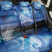 NZ Maori Matariki Scenery Back Car Seat Cover Galaxy Sky