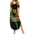 Personalised Vanuatu Summer Maxi Dress 43rd Hapi Indipendens Long LT7 Women Black - Polynesian Pride