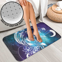 Aloha Hawaii Turtle Bathroom Set Teal Purple Ribbon - Polynesian Pride