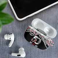 Kia Kaha Te Reo Maori AirPods Case 50 Years Mo Ake Tonu Te Reo LT7 - Polynesian Pride
