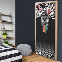 Kia Kaha Te Reo Maori Door Cover 50 Years Mo Ake Tonu Te Reo - Polynesian Pride