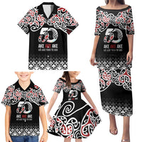 Kia Kaha Te Reo Maori Family Matching Puletasi and Hawaiian Shirt 50 Years Mo Ake Tonu Te Reo - Polynesian Pride