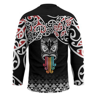 Kia Kaha Te Reo Maori Hockey Jersey 50 Years Mo Ake Tonu Te Reo - Polynesian Pride