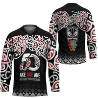 Kia Kaha Te Reo Maori Hockey Jersey 50 Years Mo Ake Tonu Te Reo LT7 - Polynesian Pride