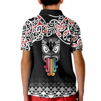 Kia Kaha Te Reo Maori Kid Polo Shirt 50 Years Mo Ake Tonu Te Reo - Polynesian Pride