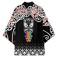 Kia Kaha Te Reo Maori Kimono 50 Years Mo Ake Tonu Te Reo - Polynesian Pride