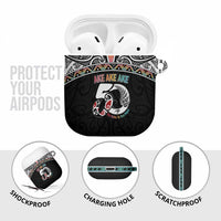 50 Years Kia Kaha Te Reo Maori AirPods Case Ake Ake Ake! LT7 - Polynesian Pride