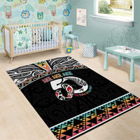 50 Years Kia Kaha Te Reo Maori Area Rug Ake Ake Ake! - Polynesian Pride