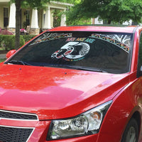 50 Years Kia Kaha Te Reo Maori Auto Sun Shade Ake Ake Ake! - Polynesian Pride