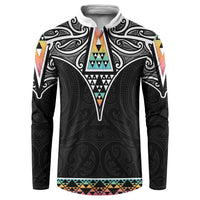 50 Years Kia Kaha Te Reo Maori Button Sweatshirt Ake Ake Ake! - Polynesian Pride