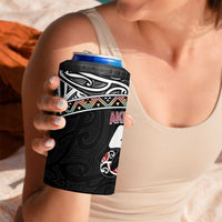 50 Years Kia Kaha Te Reo Maori 4 in 1 Can Cooler Tumbler Ake Ake Ake! - Polynesian Pride