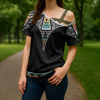 50 Years Kia Kaha Te Reo Maori Cross Shoulder Shirt Ake Ake Ake! - Polynesian Pride