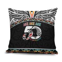 50 Years Kia Kaha Te Reo Maori Pillow Cover Ake Ake Ake! LT7 White - Polynesian Pride