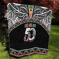 50 Years Kia Kaha Te Reo Maori Quilt Ake Ake Ake! - Polynesian Pride