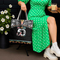 50 Years Kia Kaha Te Reo Maori Tote Bag Ake Ake Ake! - Polynesian Pride