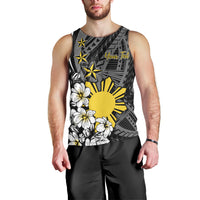 Philippines Sampaguita Personalised Men Tank Top Women's Day LT7 - Polynesian Pride