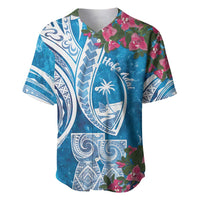 Hafa Adai Guam Baseball Jersey Crystal Waves
