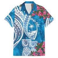 Hafa Adai Guam Hawaiian Shirt Crystal Waves