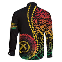 Proudly Ni-Van Sandroing Inspired Classic Style Family Matching Off Shoulder Short Dress and Hawaiian Shirt