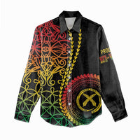 Proudly Ni-Van Sandroing Inspired Classic Style Women Casual Shirt