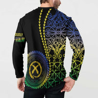 Proudly Ni-Van Sandroing Inspired Button Sweatshirt Malampa Classic Style