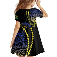 Proudly Ni-Van Sandroing Inspired Family Matching Long Sleeve Bodycon Dress and Hawaiian Shirt Malampa Classic Style