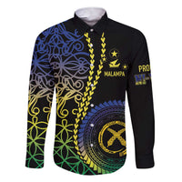 Proudly Ni-Van Sandroing Inspired Family Matching Short Sleeve Bodycon Dress and Hawaiian Shirt Malampa Classic Style