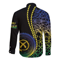 Proudly Ni-Van Sandroing Inspired Long Sleeve Button Shirt Malampa Classic Style