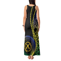 Proudly Ni-Van Sandroing Inspired Tank Maxi Dress Malampa Classic Style