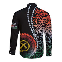 Proudly Ni-Van Sandroing Inspired Long Sleeve Button Shirt Penama Classic Style
