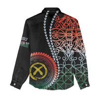 Proudly Ni-Van Sandroing Inspired Women Casual Shirt Penama Classic Style