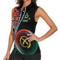 Proudly Ni-Van Sandroing Inspired Women Sleeveless Polo Shirt Penama Classic Style