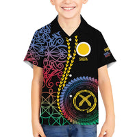 Proudly Ni-Van Sandroing Inspired Kid Hawaiian Shirt Shefa Classic Style