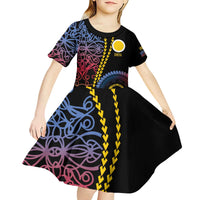 Proudly Ni-Van Sandroing Inspired Kid Short Sleeve Dress Shefa Classic Style